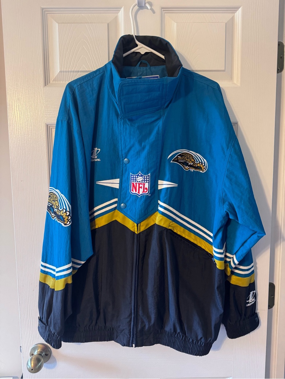 Logo Athletic Vintage Jacksonville Jaguars Jacket